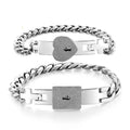 Lock and Key Bracelets for Couples
