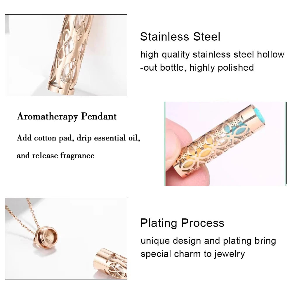Scent Capsule Necklace for Couples